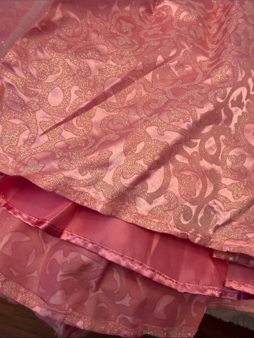 Disney Parks Sleeping Beauty Princess Aurora Pink Kids Costume Dress - Picture 13 of 15